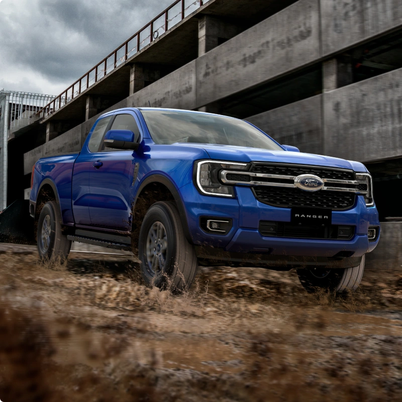 Ford Ranger Single Cab at work
