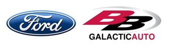 Ford and BB Galactic Auto logos